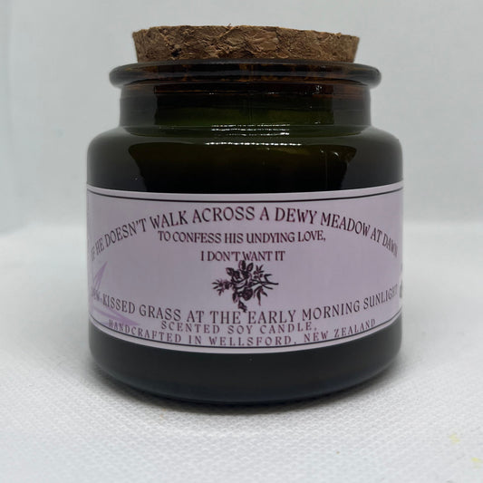 If He Doesn’t Walk Across a Dewy Meadow at Dawn to Confess His Undying Love, I Don’t Want It.