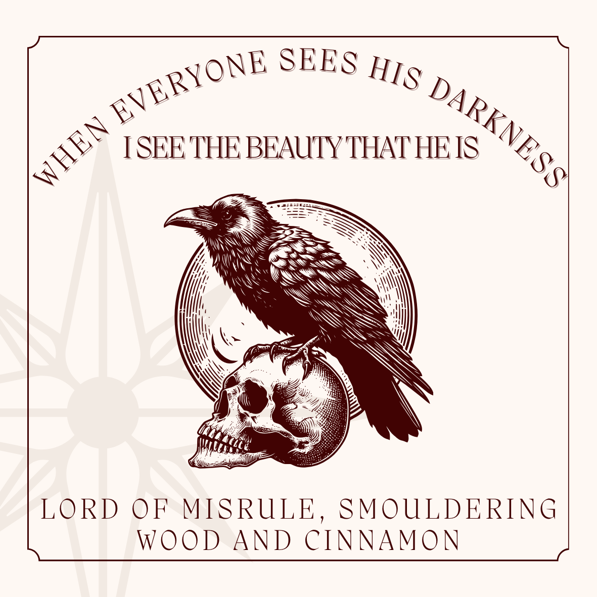 When Everyone Sees His Darkness, I Only See His Beauty