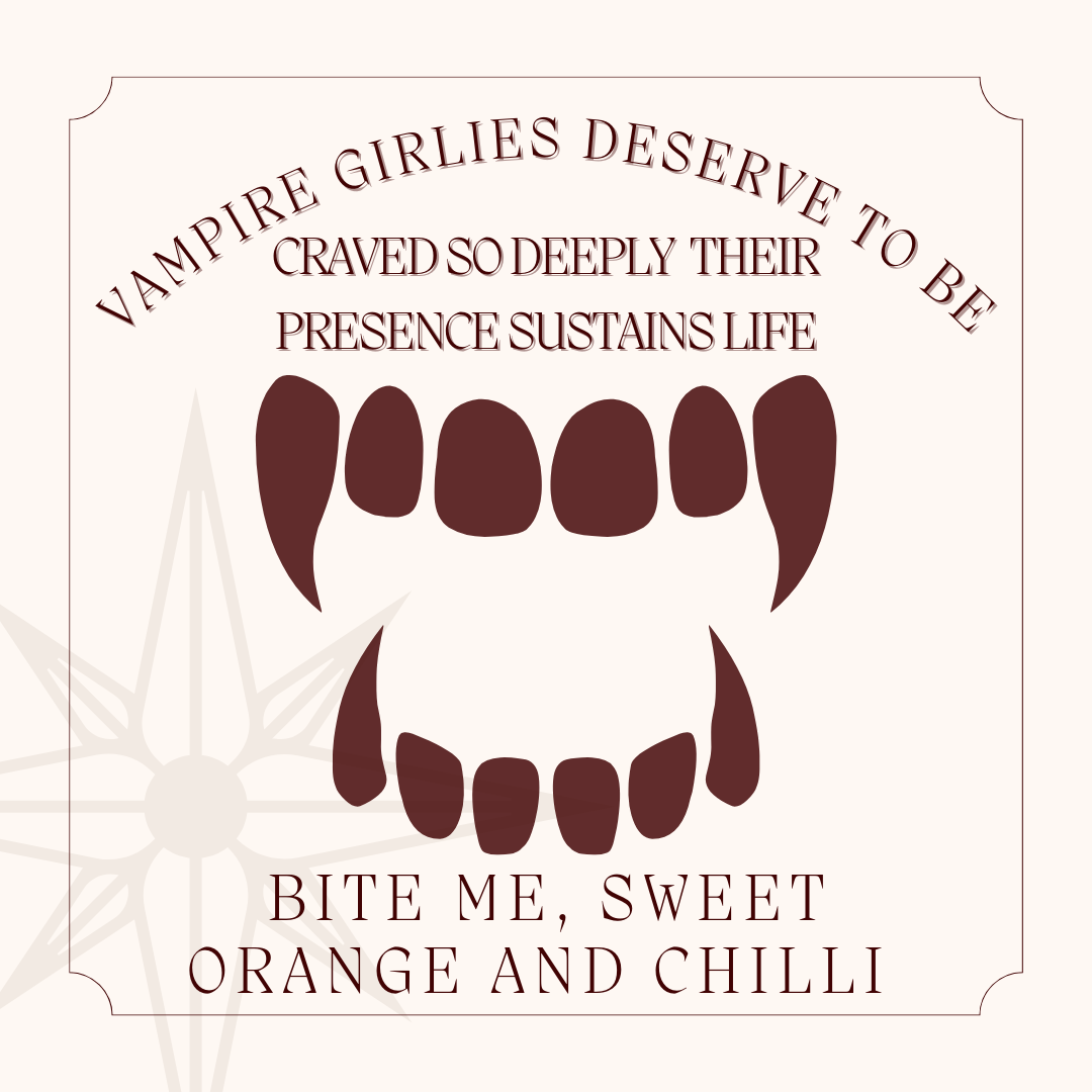 Vampire Girlies Deserve to be Craved So Deeply Their Presence Sustains Life