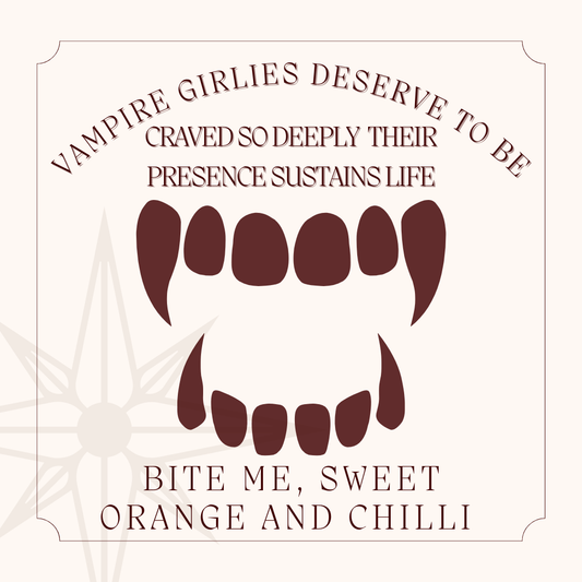 Vampire Girlies Deserve to be Craved So Deeply Their Presence Sustains Life